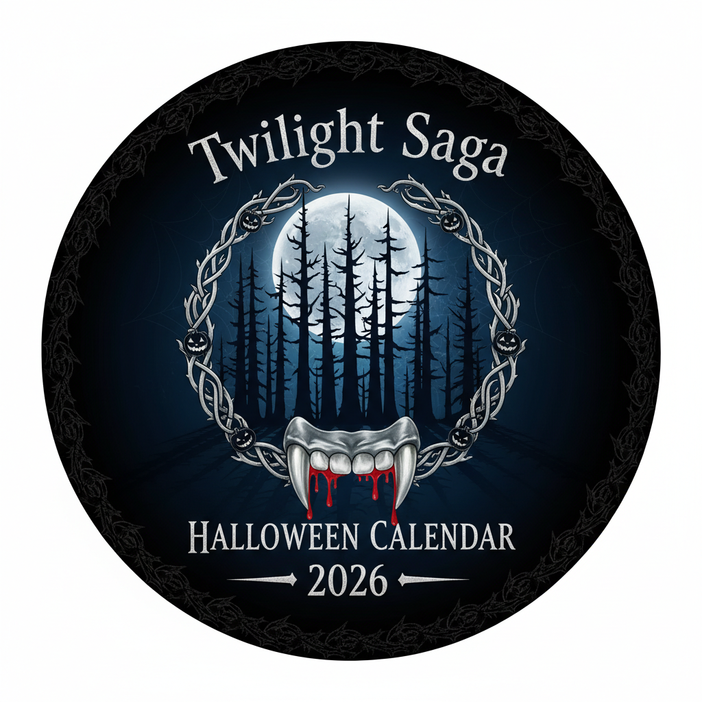 2026 ~ Twilight ~ 31-day Halloween calendar.