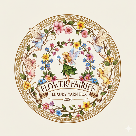 Flower fairies ~ Luxury yarn box