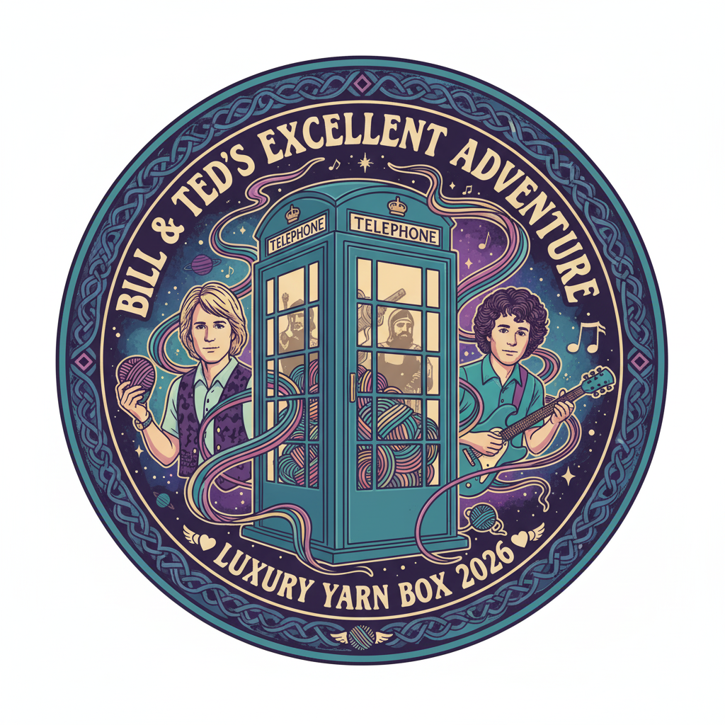 Bill & Ted's excellent adventure ~ Luxury yarn box