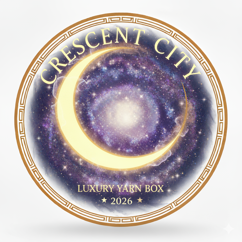 Crescent city ~ Luxury yarn box