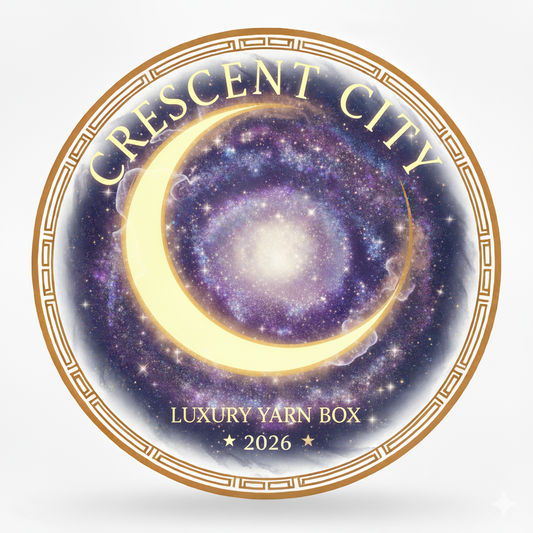 Crescent city ~ Luxury yarn box