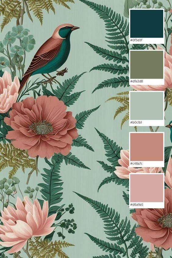 MARCH ~ Colour palette ~ Aesthetic ~ Self striping Yarn club