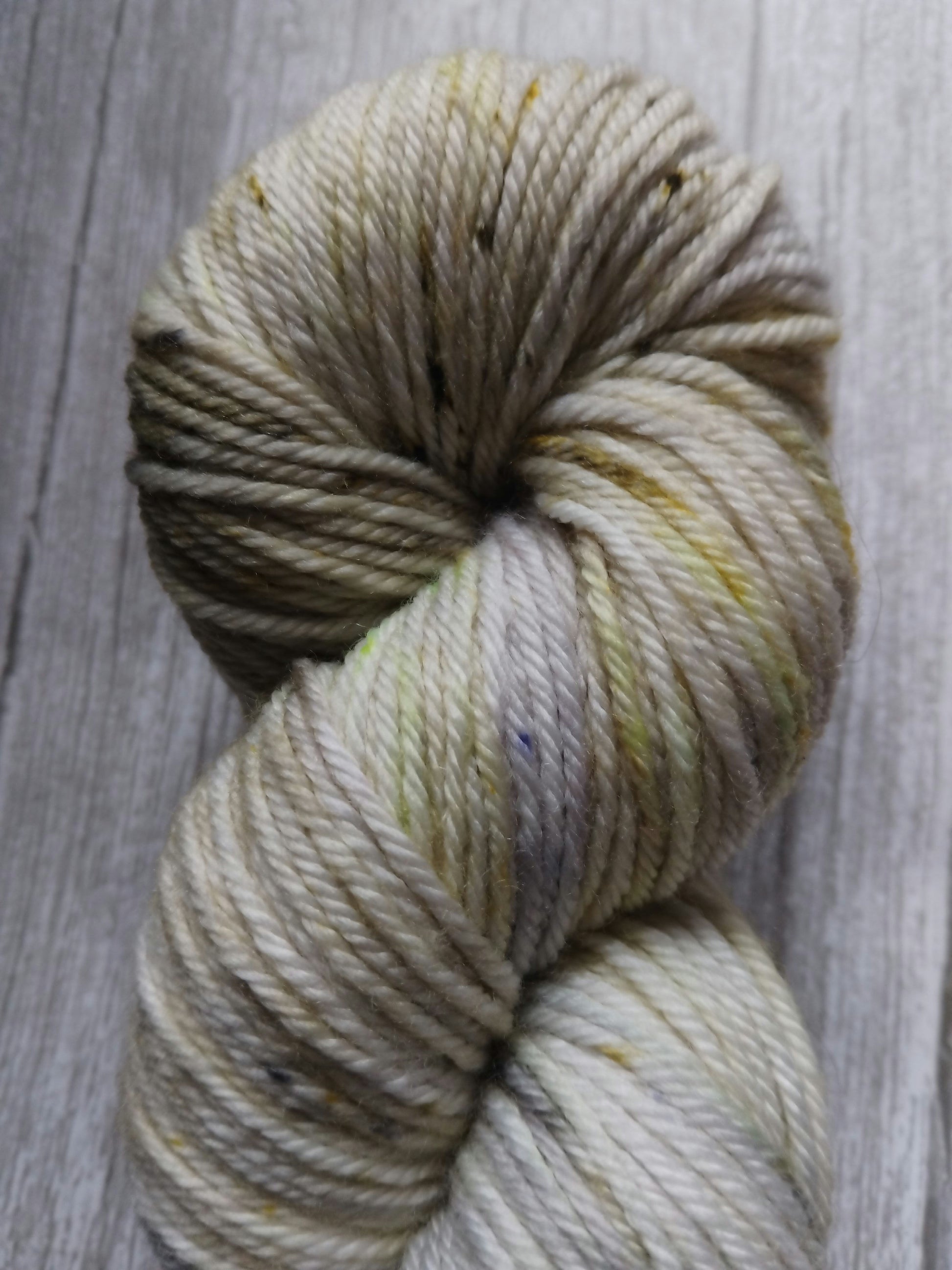 Spring into Summer ~ Snow drop ~ Hand dyed yarn ~ 100g skein image 1