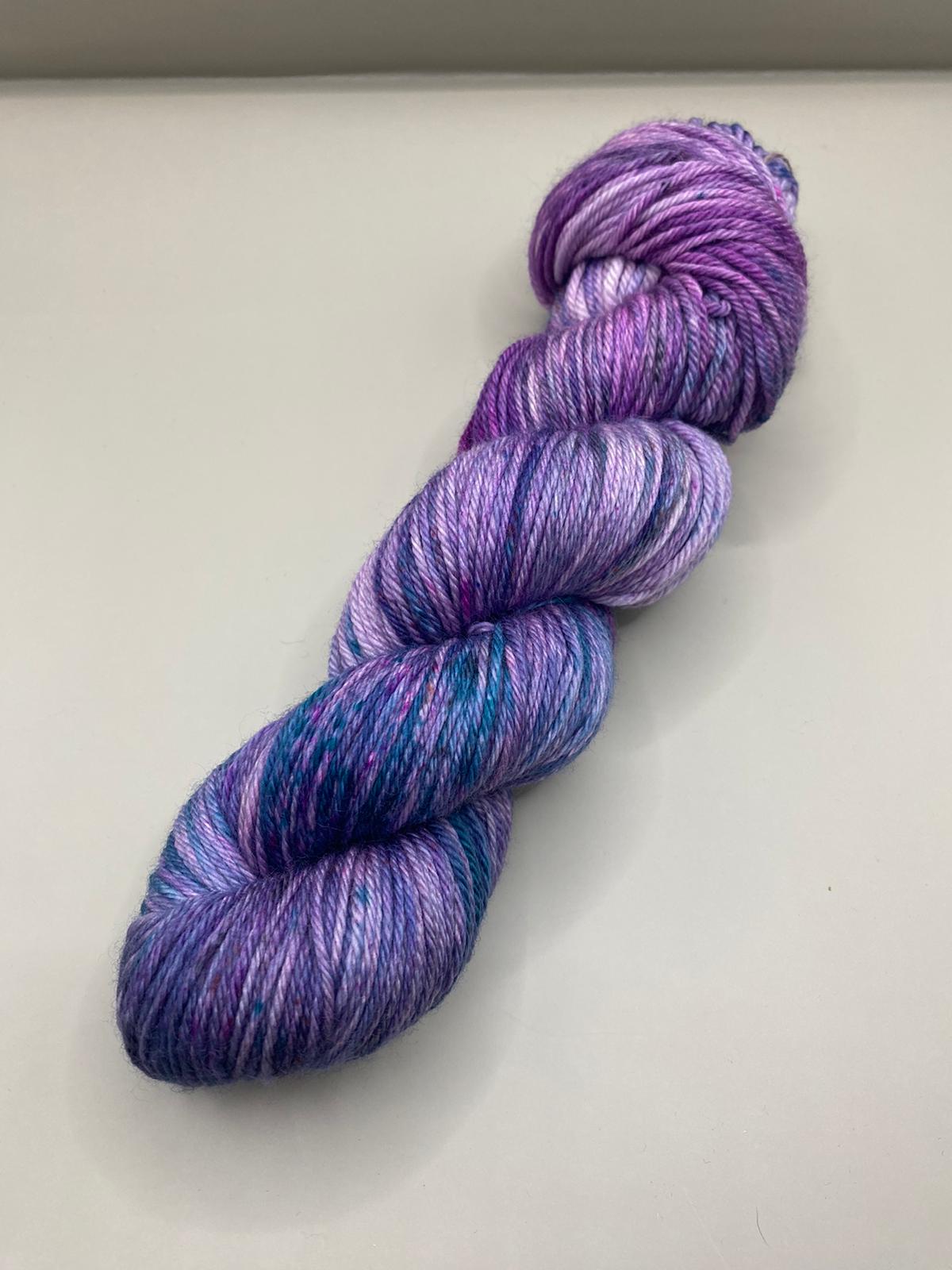 Pre order Floral Bug Hand Dyed yarn. Sock, DK,  image 7