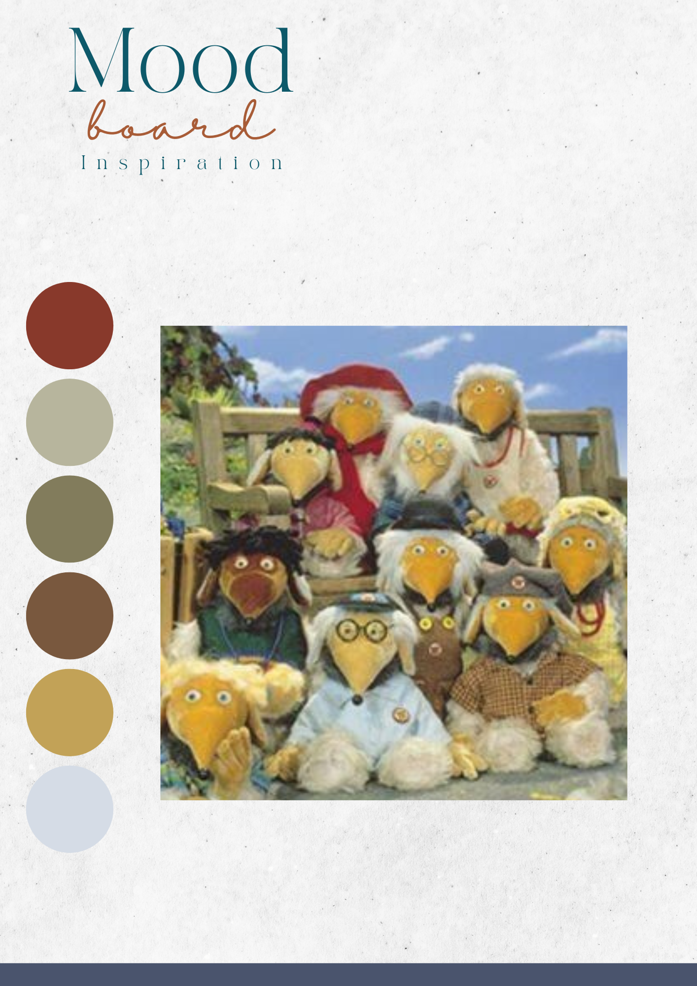 Dyed to order ~ The Wombles ~  Self striping  yarn  image 1