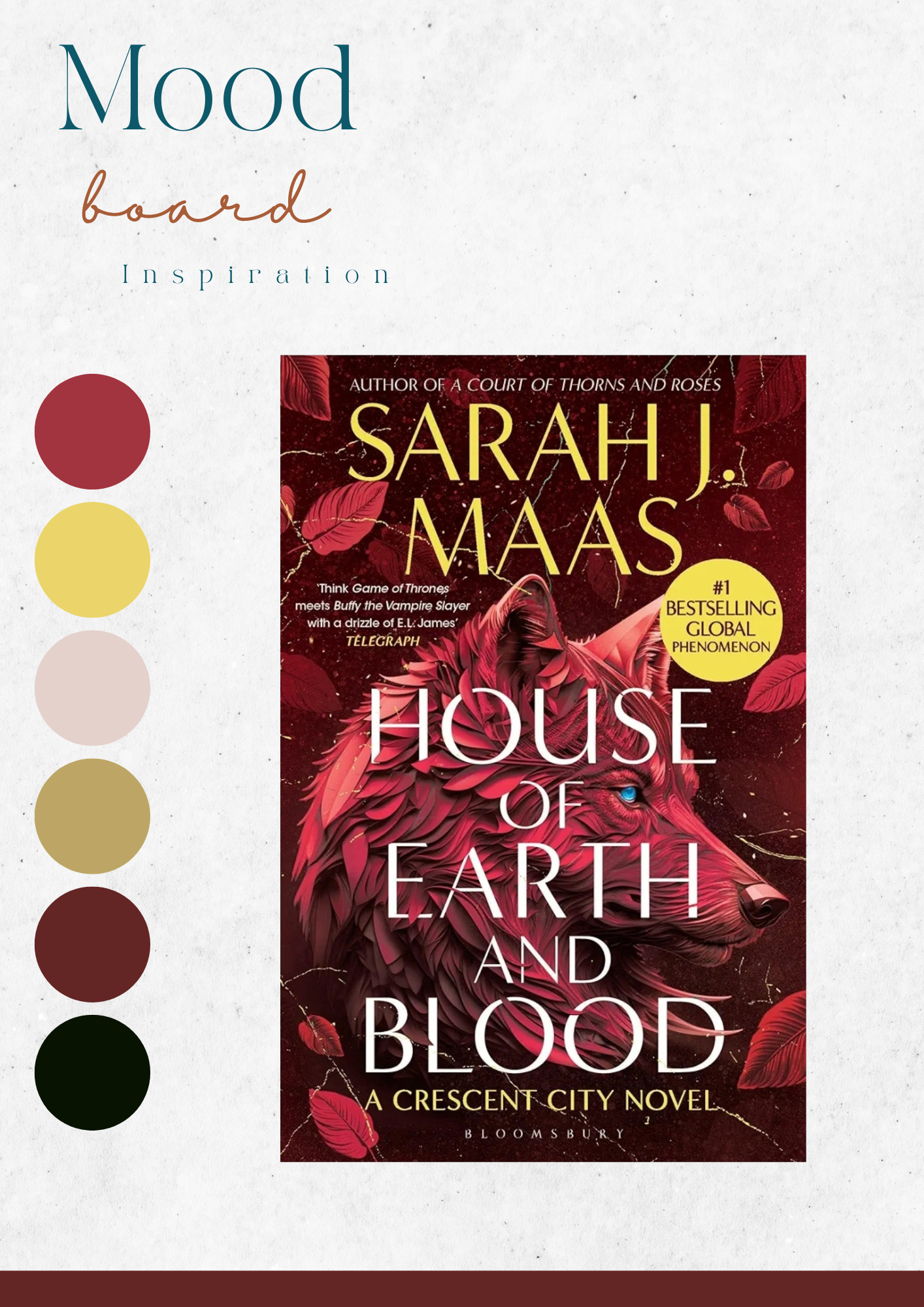 Cresent city ~ Book 1 ~ House of Earth & Blood ~ Luxury yarn box ~