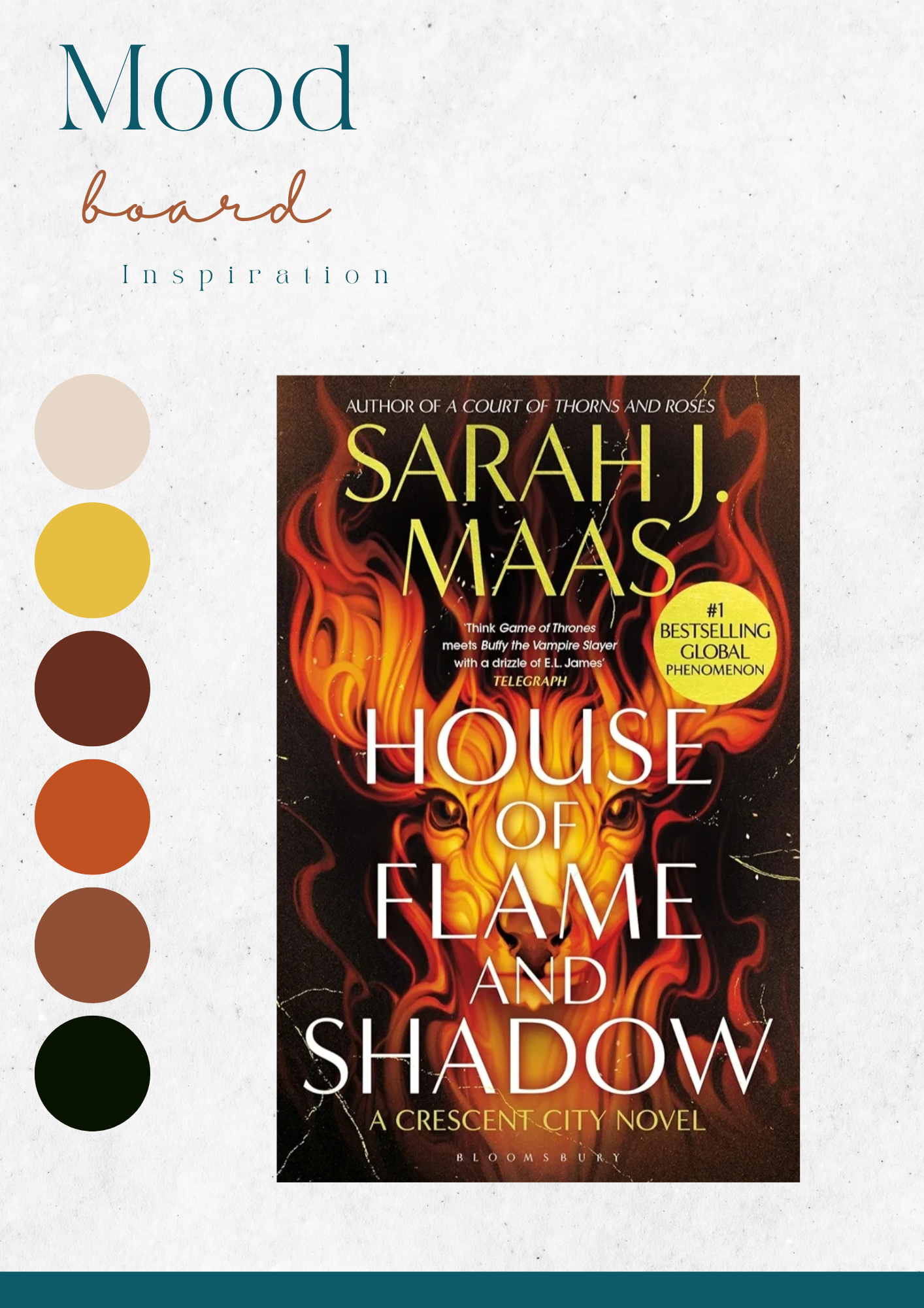 Cresent city ~ Book 3 ~ House of Flame & shadow ~ Luxury yarn box ~