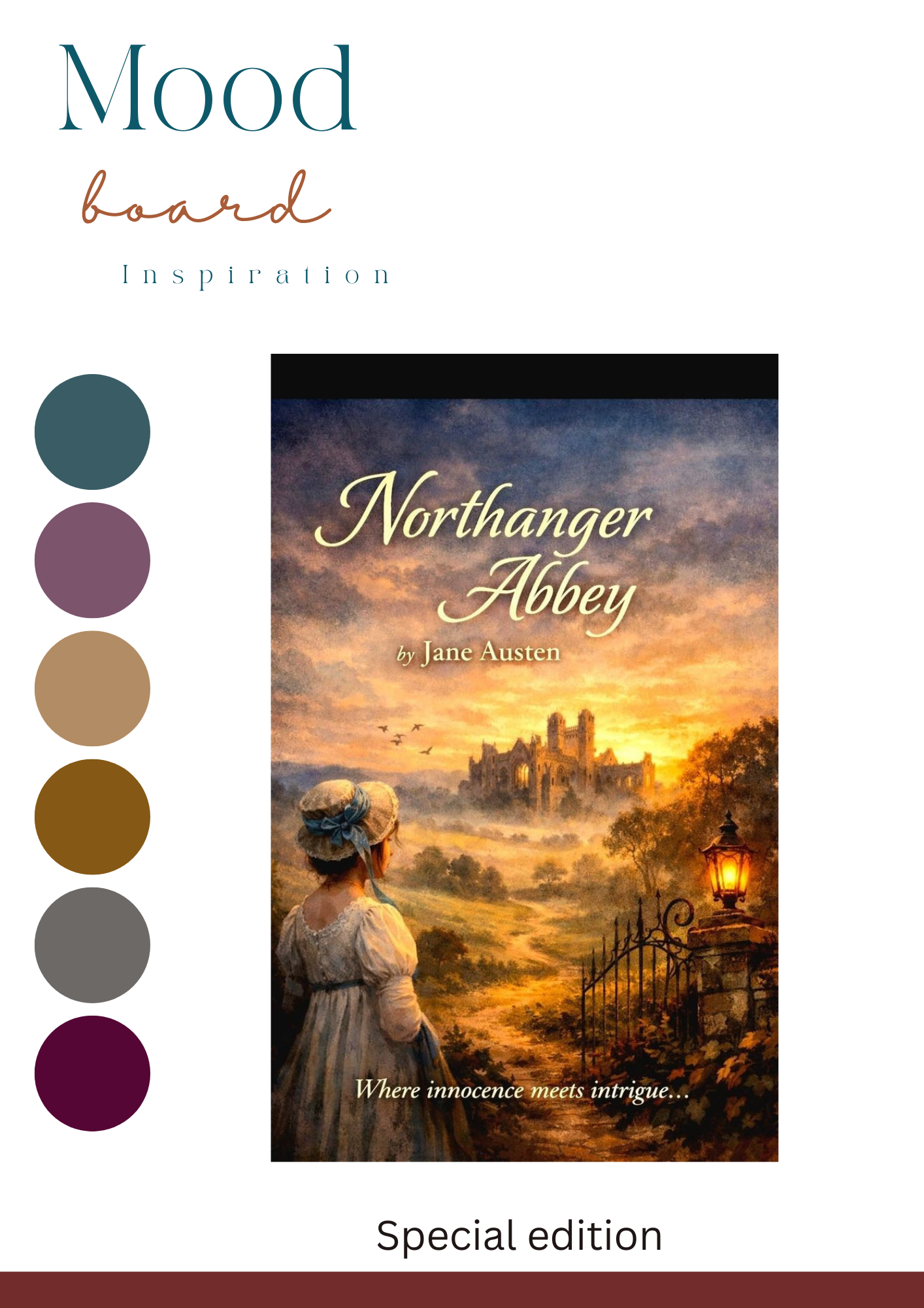 Northanger Abbey ~ Jane Austen ~ Special edition ~ Luxury yarn box ~