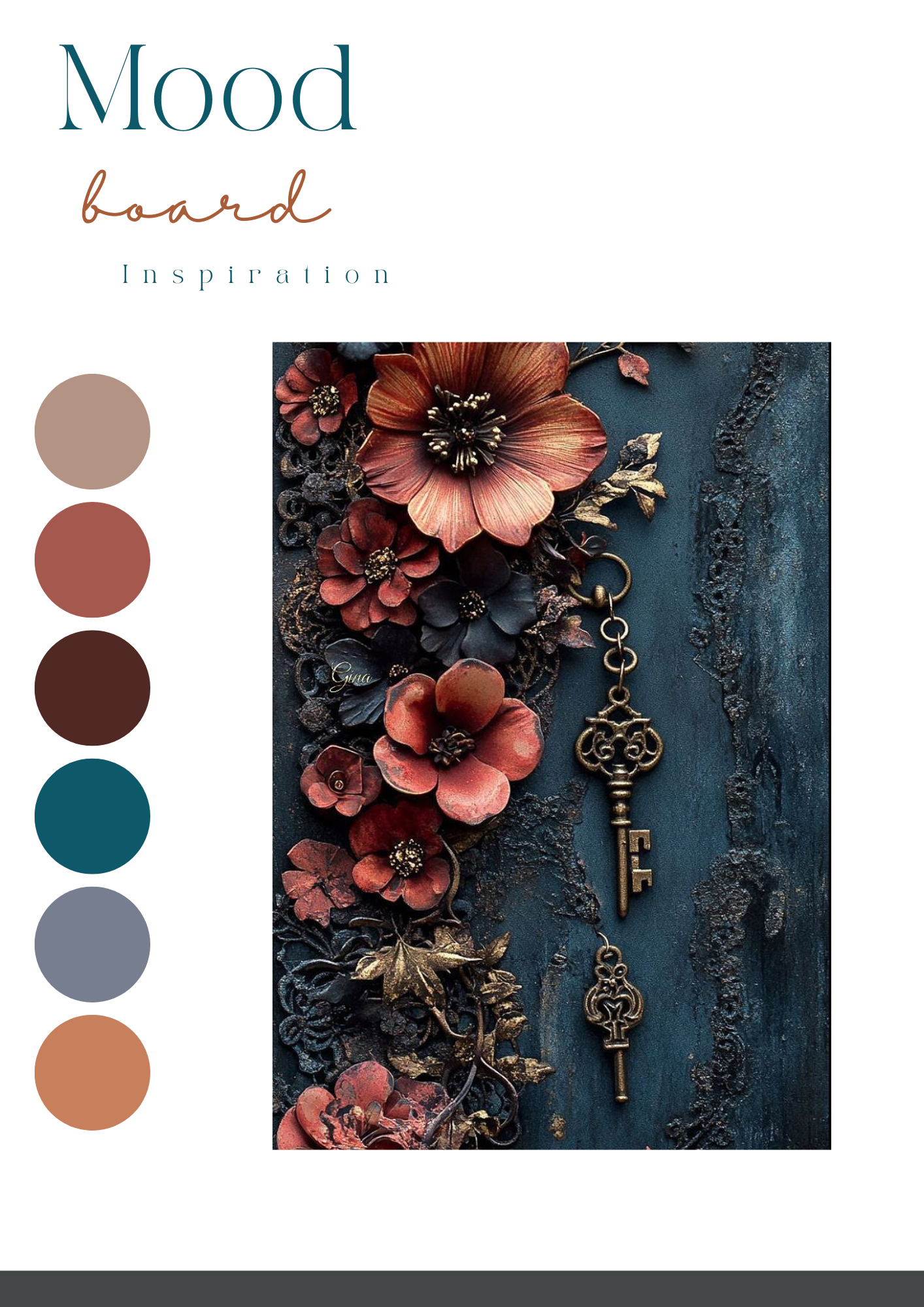 Ink & Ember ~ Ombre yarn box