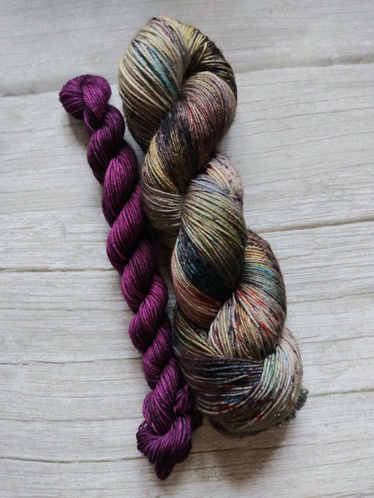 Monster mash ~ Hand dyed yarn