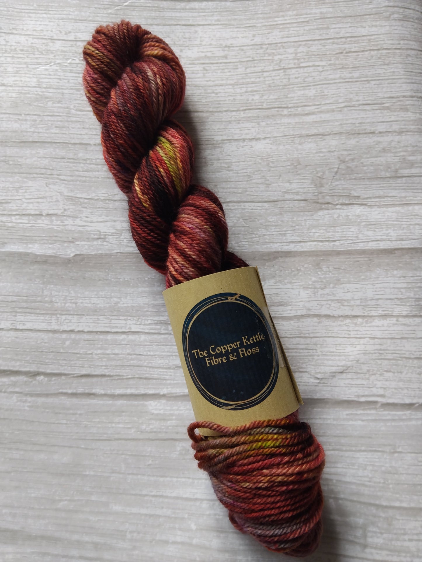 Dyed to order ~ Nightmare on Elm St ~ Halloween yarn