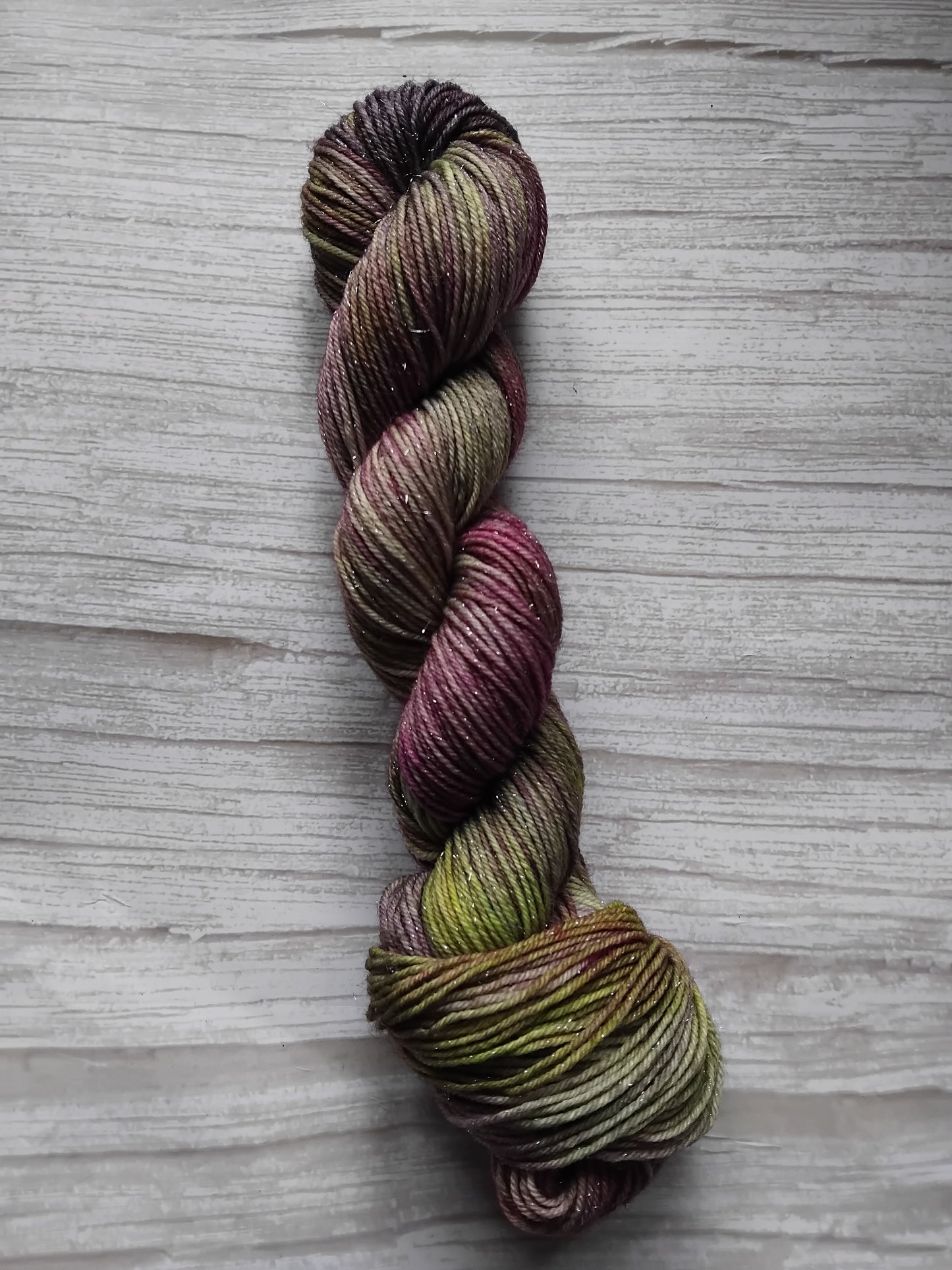 Dyed to order ~ Lady's gloves ~ Poison garden yarn