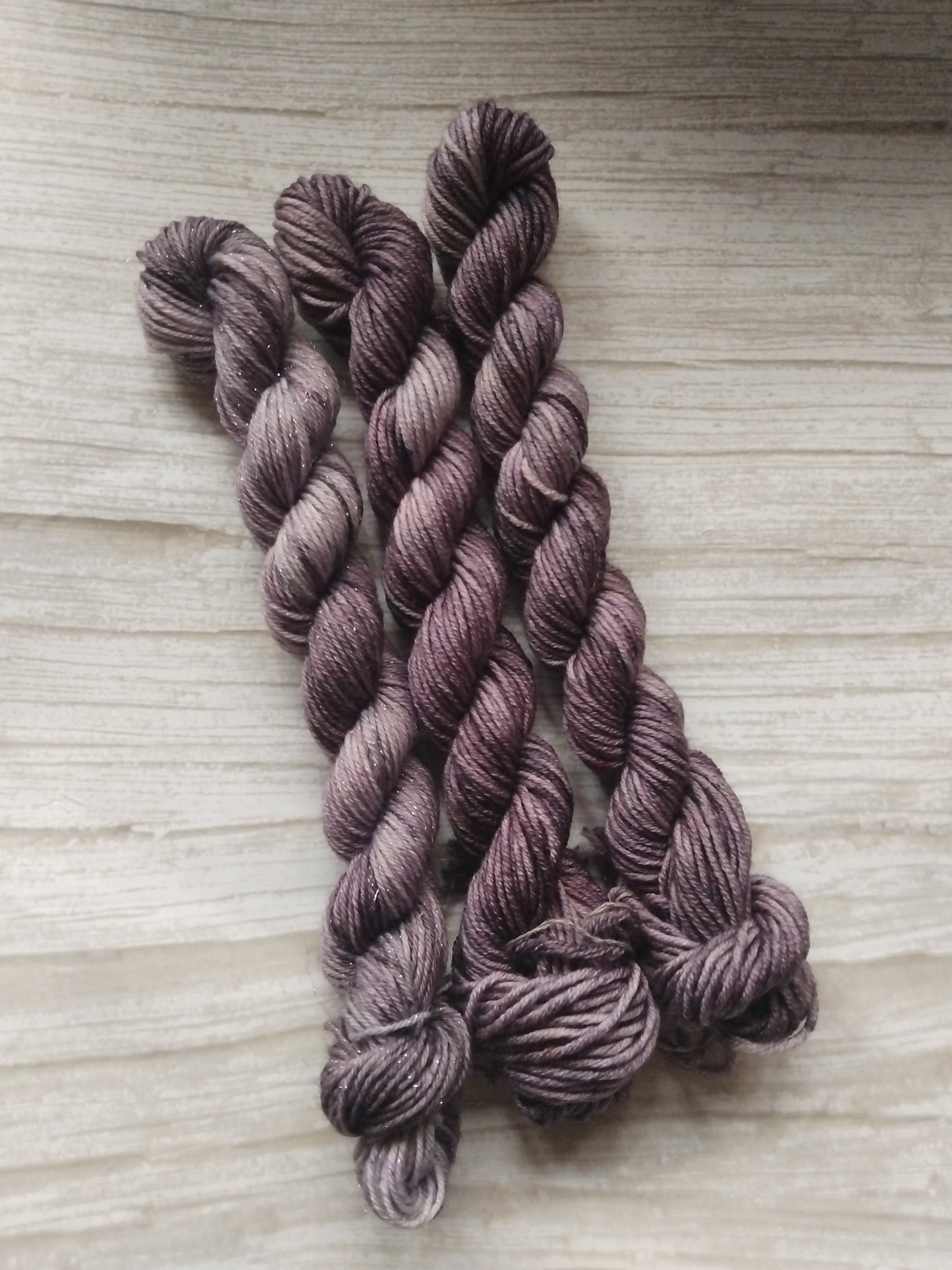 Dyed to order ~ Keeping it cosy ~ Fireplace in the cabin