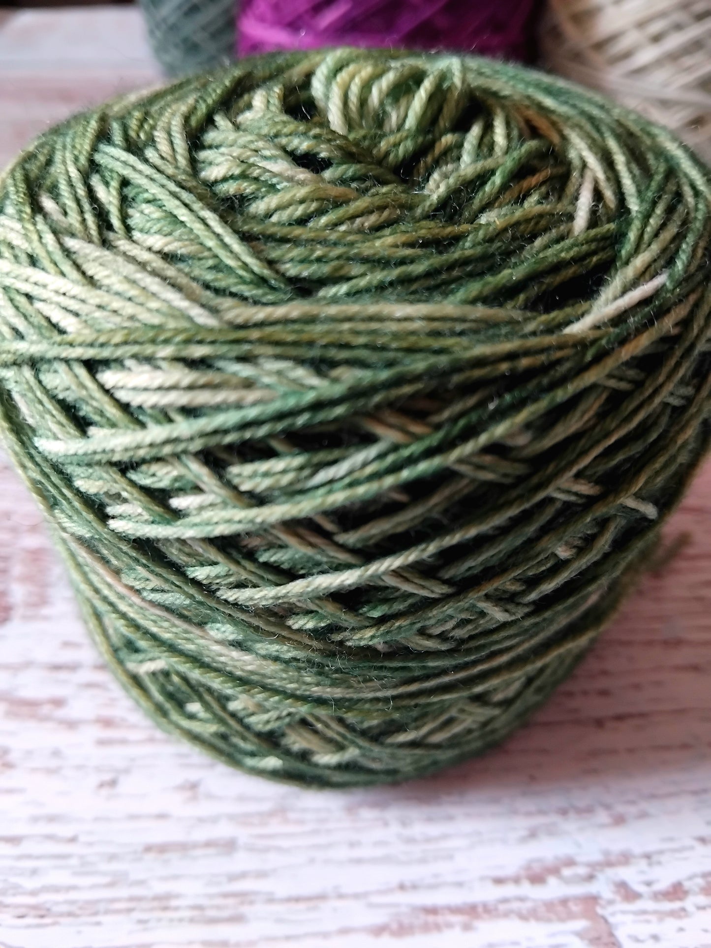The Rosewood Manuscript ~ Hedgerow Moss ~ 100g skein