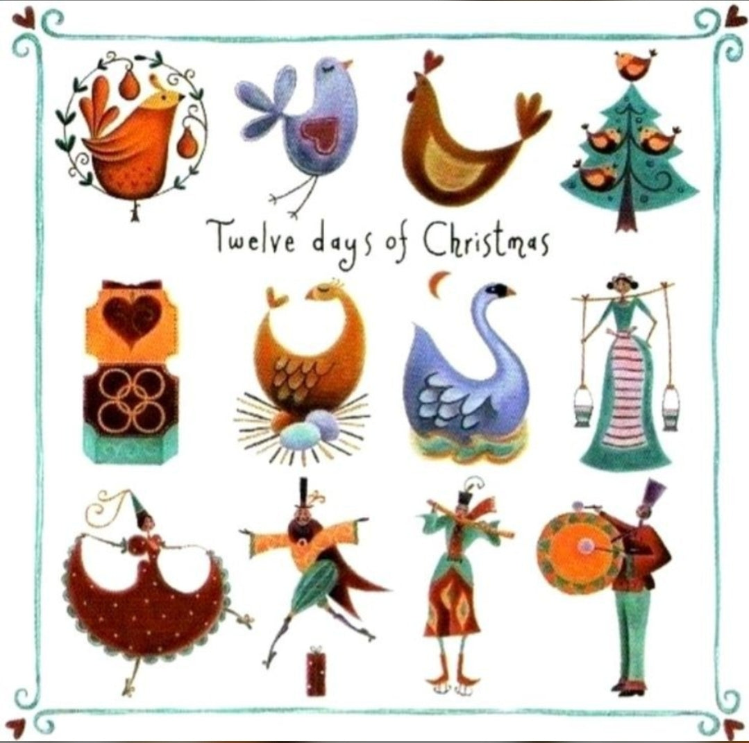 Traditional 12 days of Christmas ~ Yarn