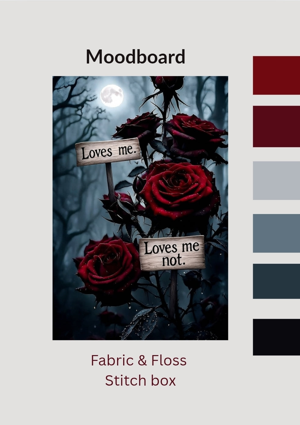 2026 ~ Valentine ~ Loves me. Loves me not  ~ Stitch Boxes.