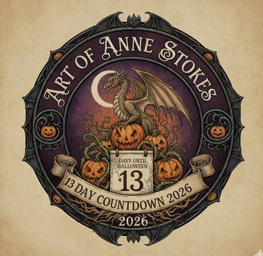2026 ~ Art of Anne Stokes ~ 13 day ~ Halloween ~ Yarn
