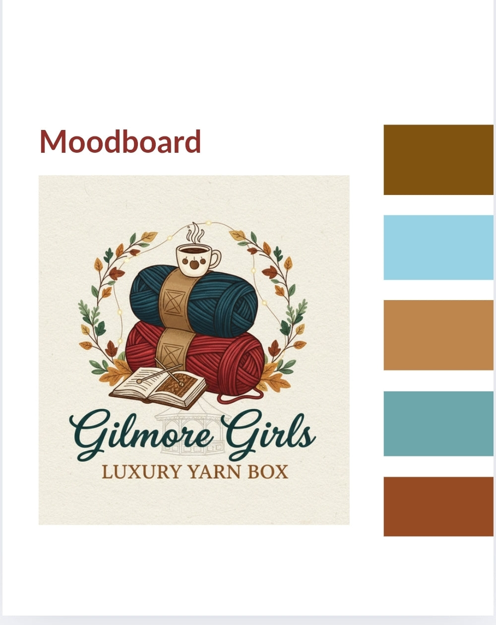 Luxury ~ Gilmore girls ~ Winter edition ~ Yarn box