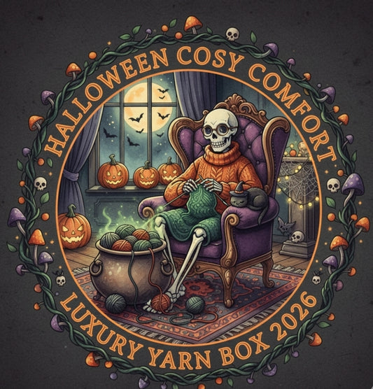 Halloween ~ Cosy Comfort ~ Yarn Box.
