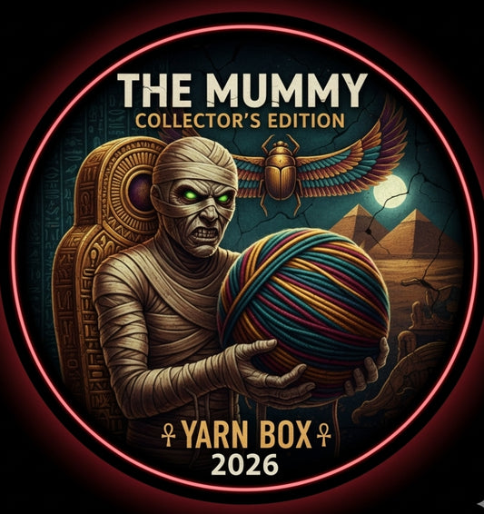 The Mummy ~ Luxury yarn box