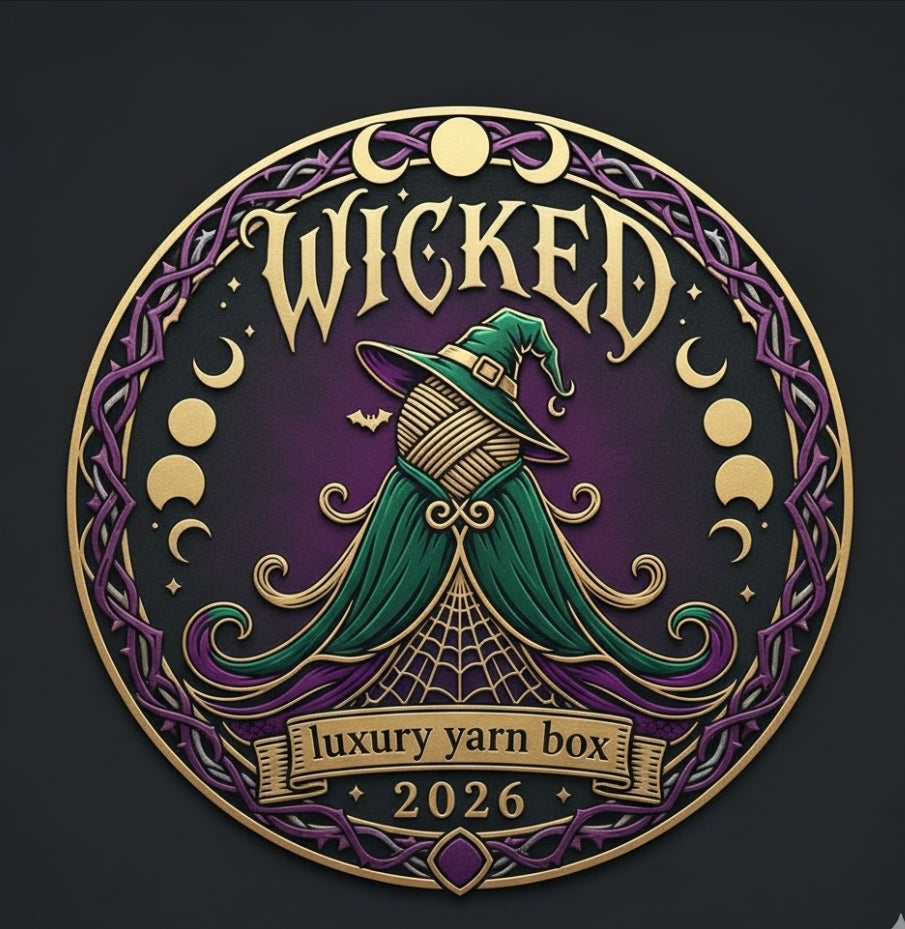 Wicked ~ Luxury yarn box