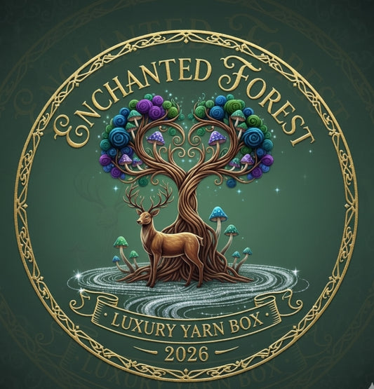 Enchanted Forest ~ Luxury yarn box