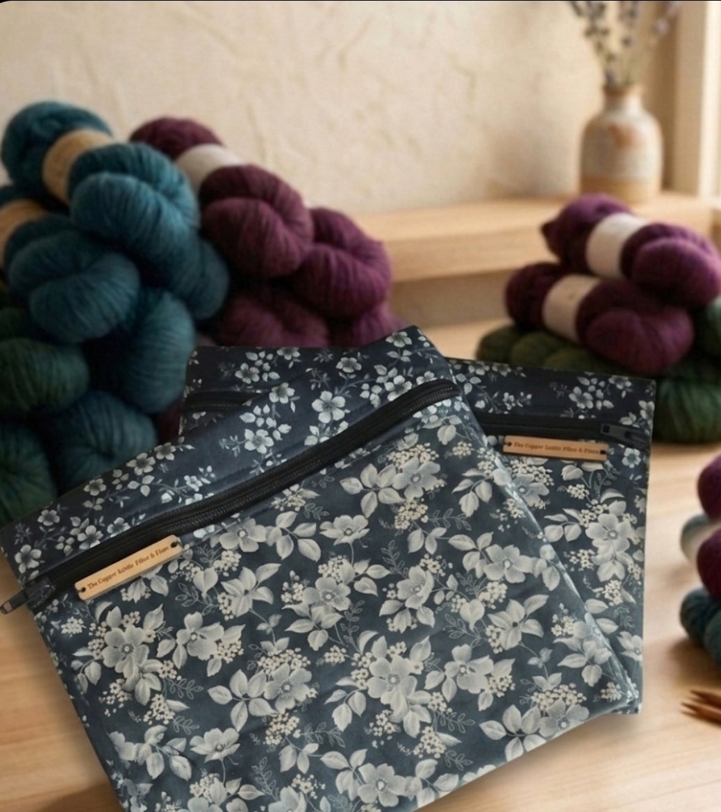 Ever after ~ Cross Stitch project pouch