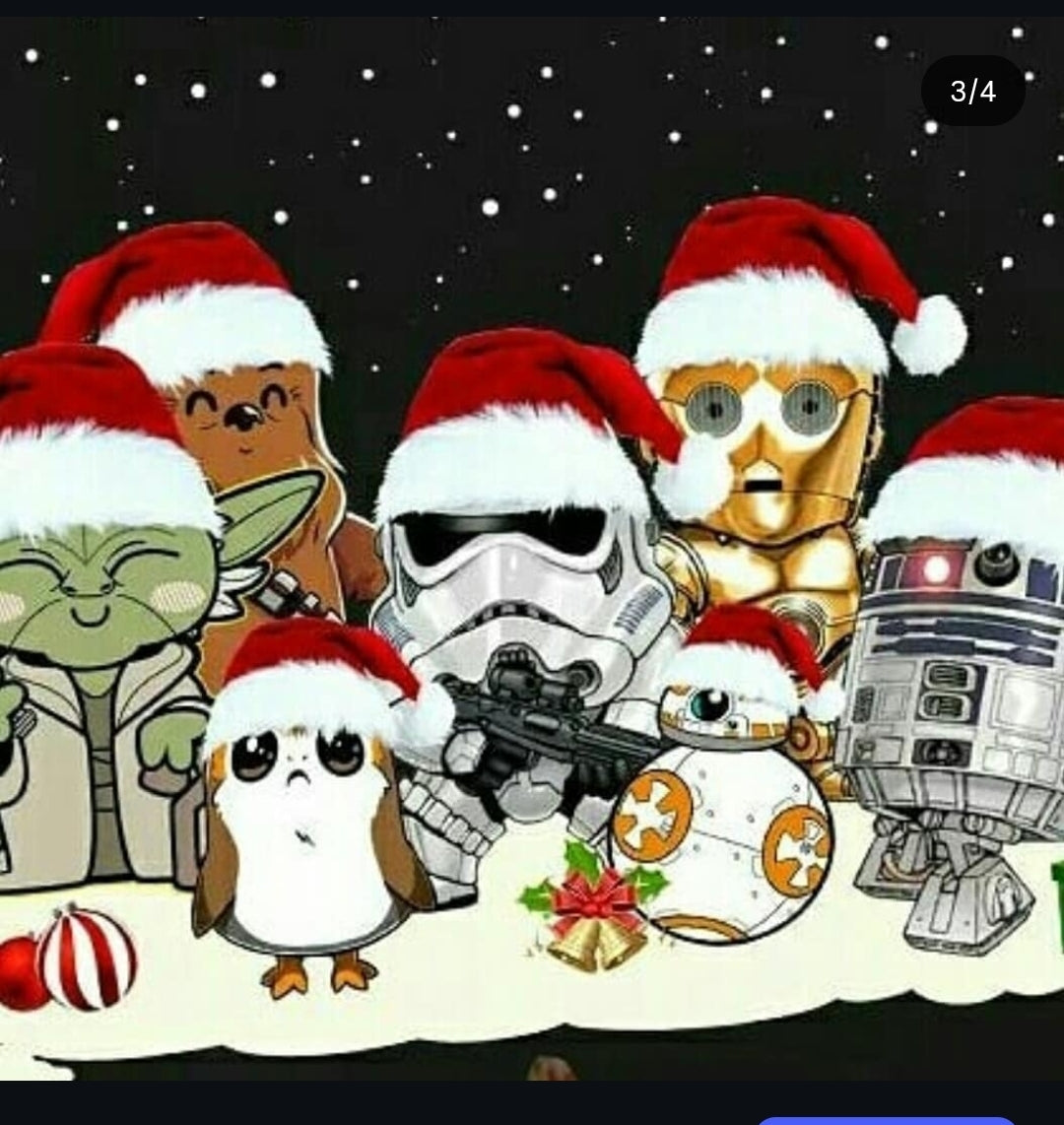 Star Wars revisited ~ Christmas Eve yarn box