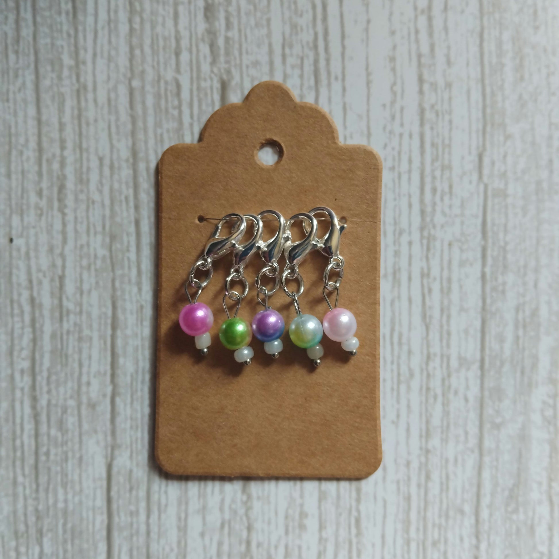 Spring into Summer  ~ Stitch markers ~ Progress keepers image 0