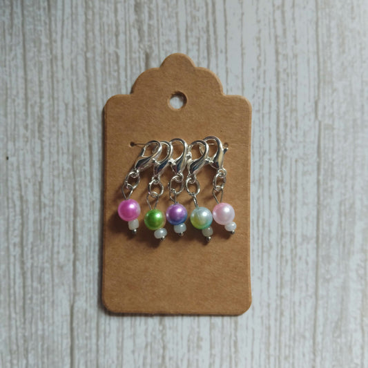 Spring into Summer  ~ Stitch markers ~ Progress keepers image 0