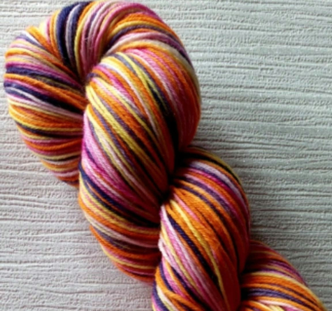 Sweet treat  ~  Self striping yarn  image 1