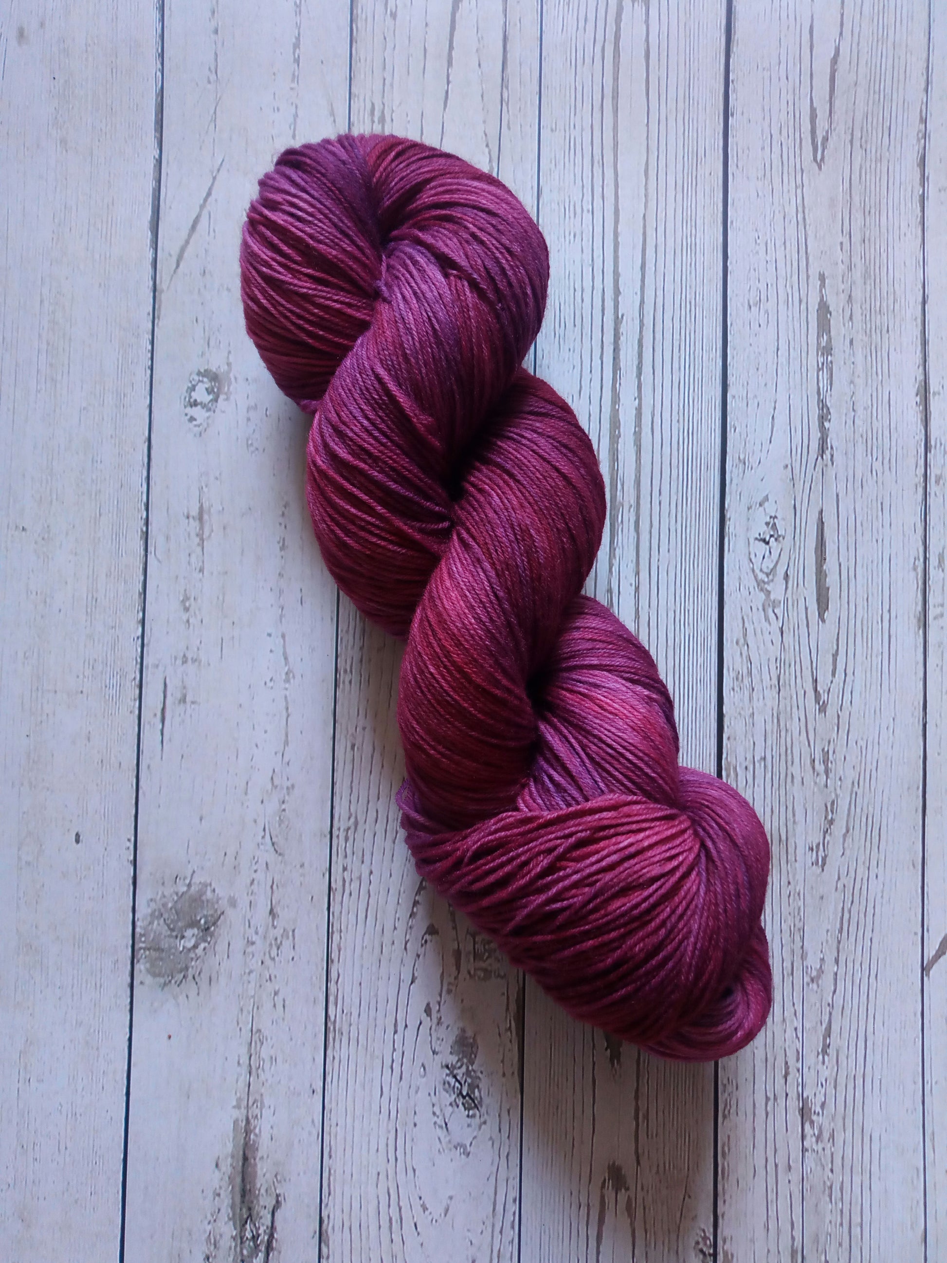 Plum Dandy Hand Dyed yarn. Sock or DK. image 0