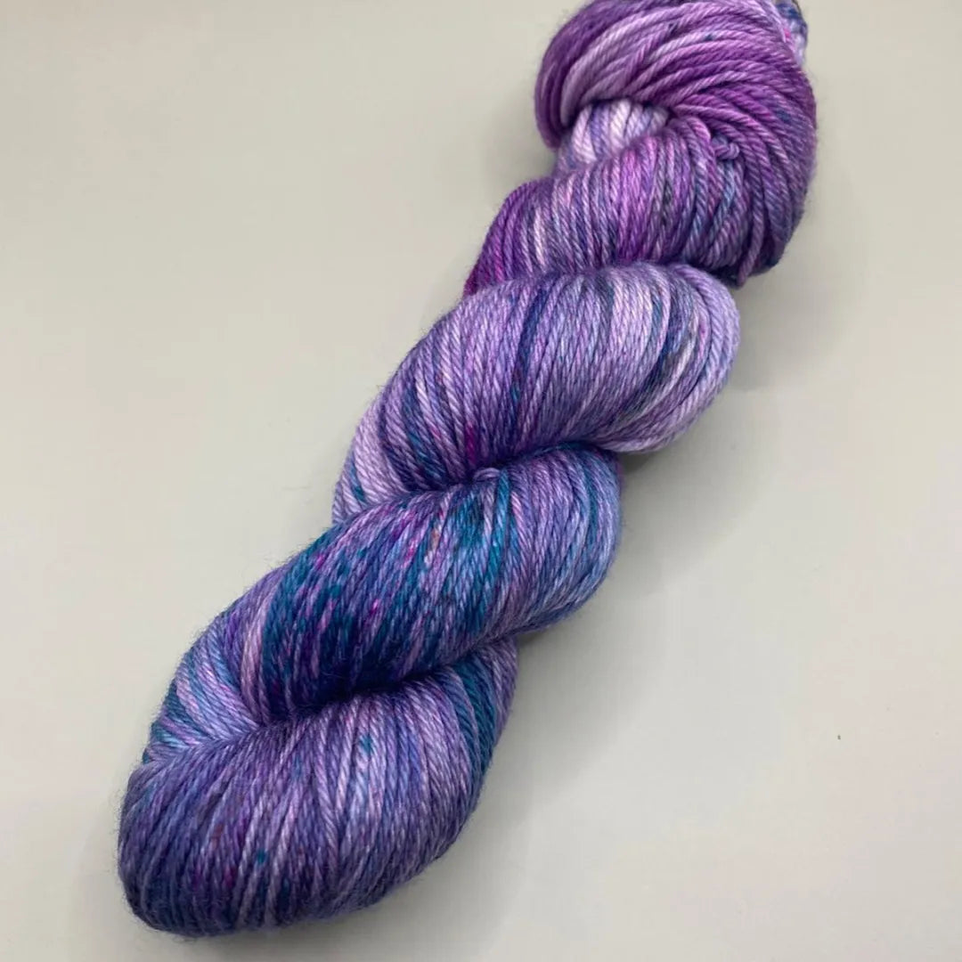 Pre order Floral Bug Hand Dyed yarn. Sock, DK,  image 1