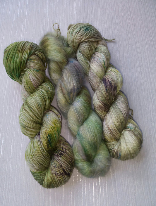 Dyed to order: Sand reed handdyed yarn. Sock, DK, Yak and Suri alpa image 0