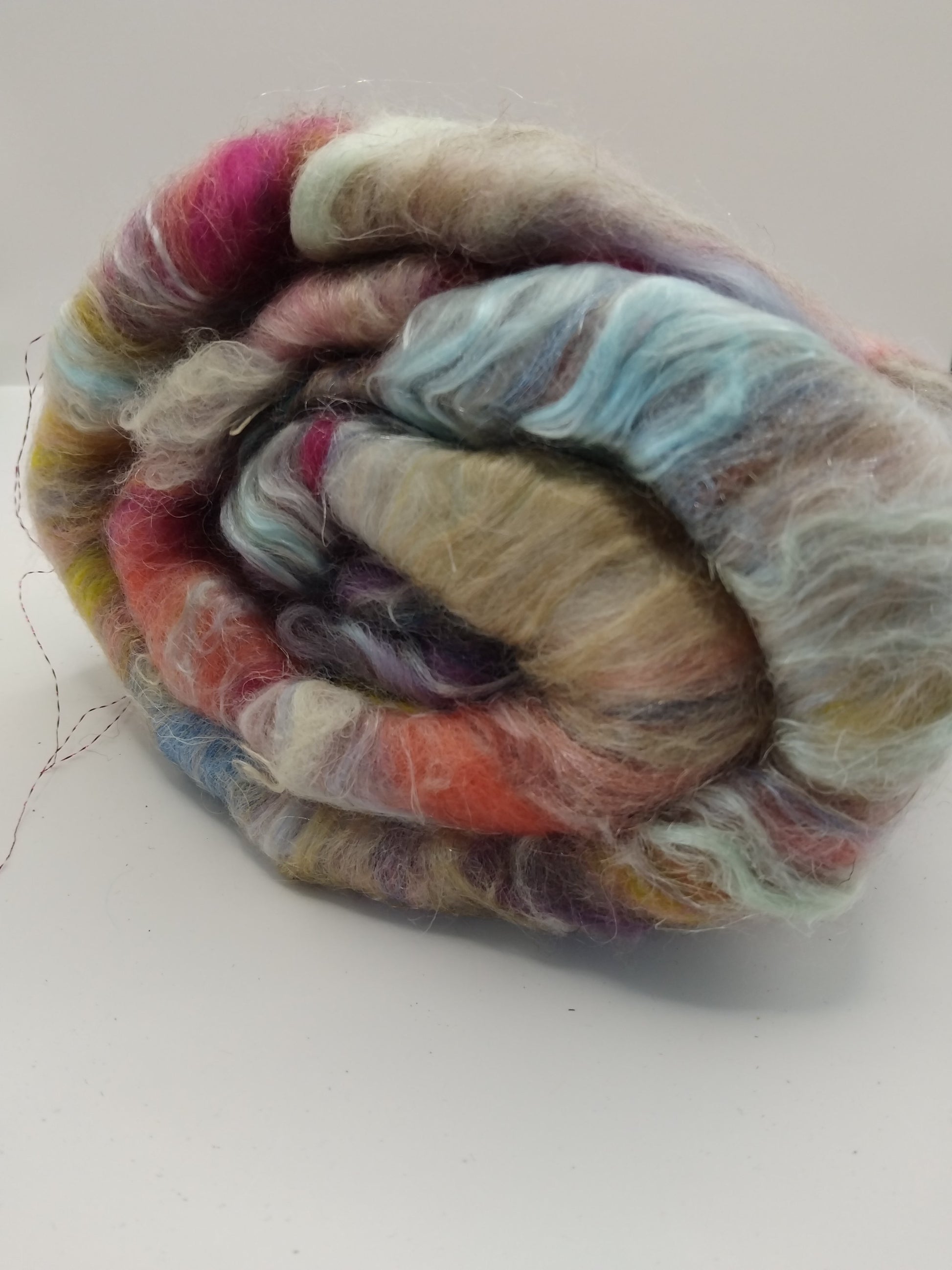 Destash ~ Spinning fibre ~ Batt image 0