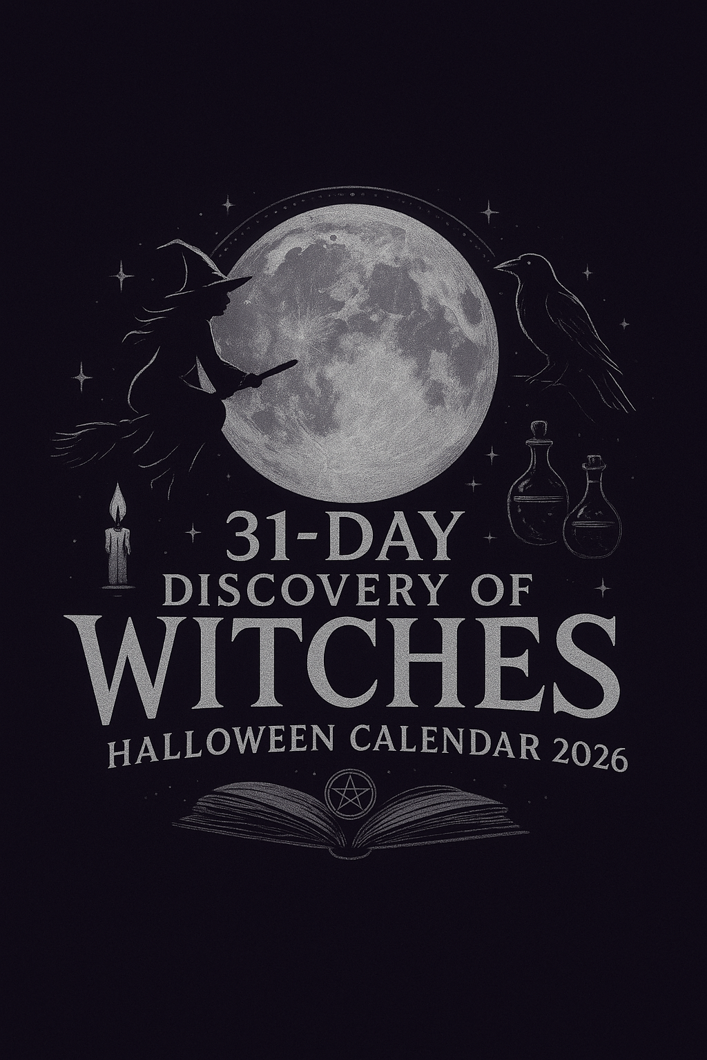 2026 ~ Discovery of Witches ~ 31-day Halloween calendar.