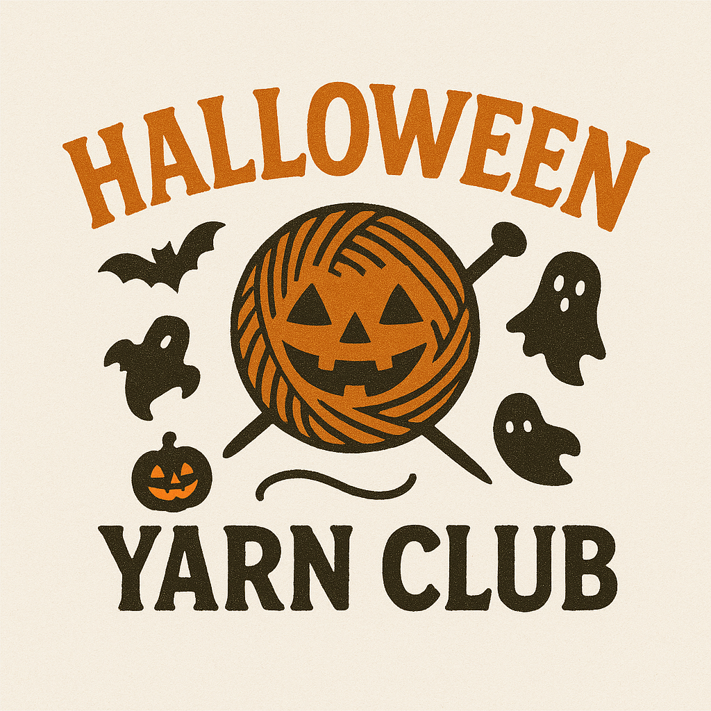 NOVEMBER ~ Halloween ~ Self striping yarn club