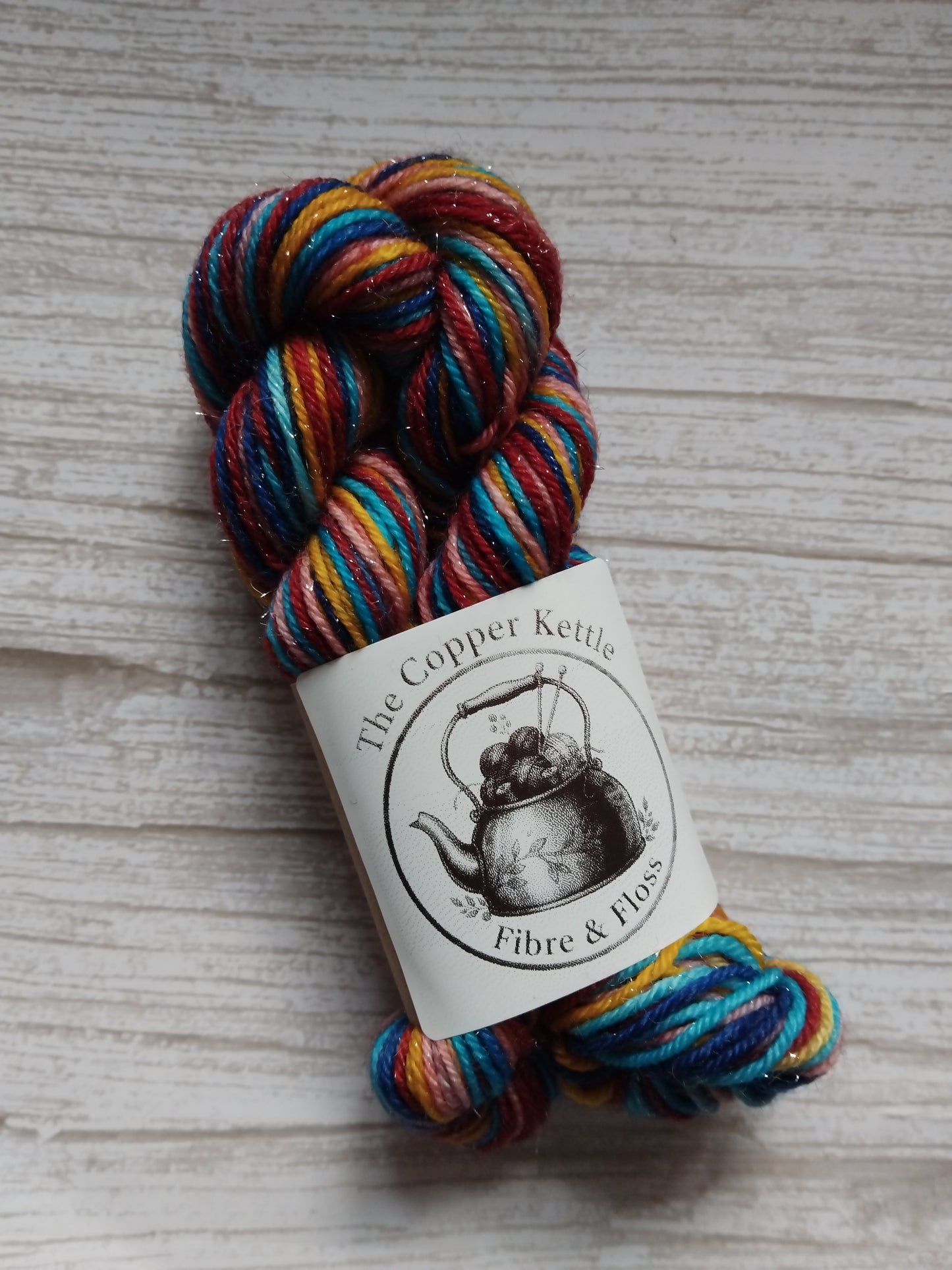 Gingerbread village tour ~ The Sweet retreat ~ Self striping yarn