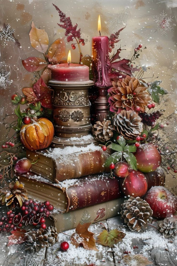 MARCH ~ Christmas ~ Holiday ~ Self striping yarn club.