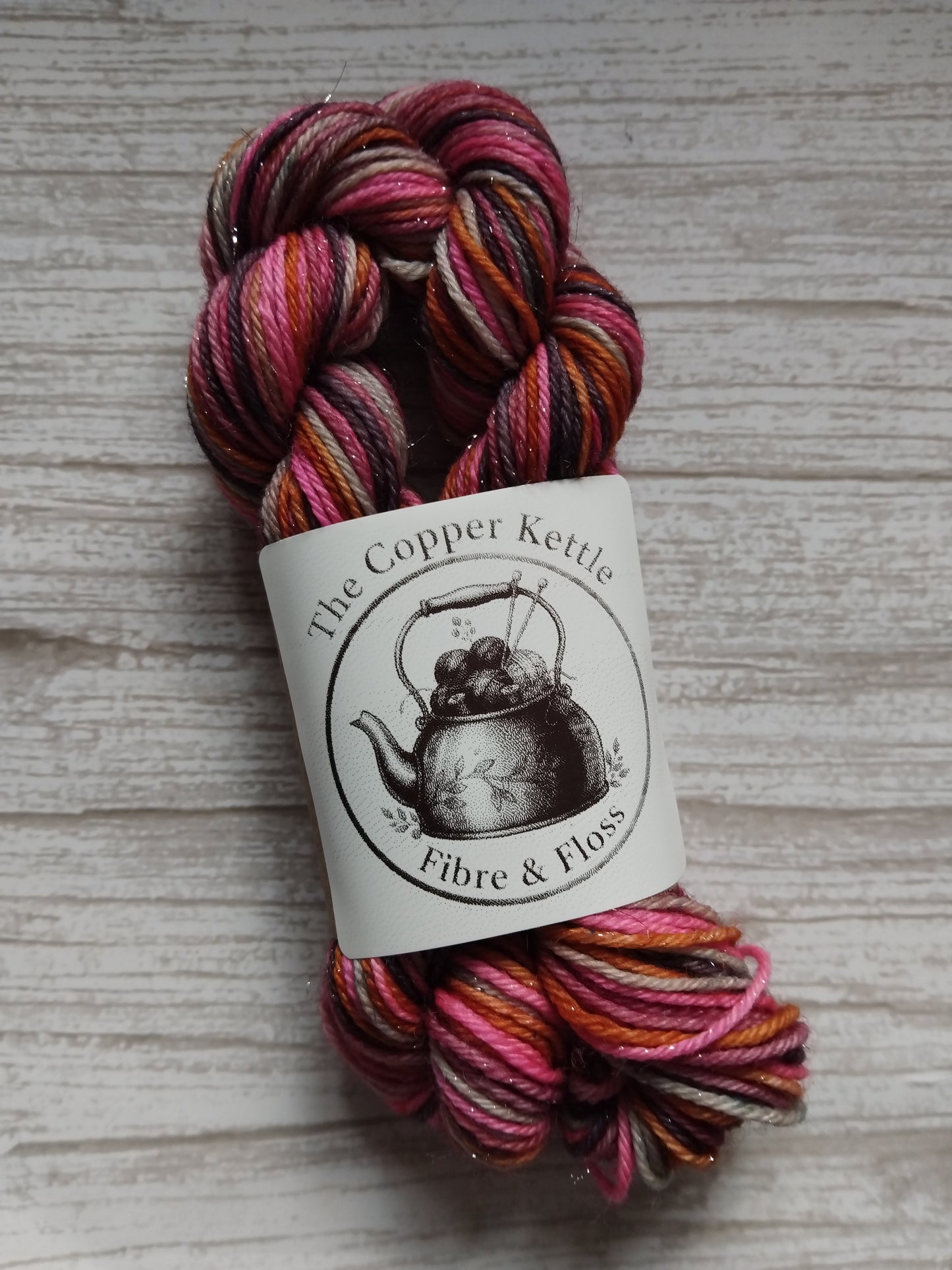 Gingerbread village tour ~ Marshmallow manor ~ Self striping yarn