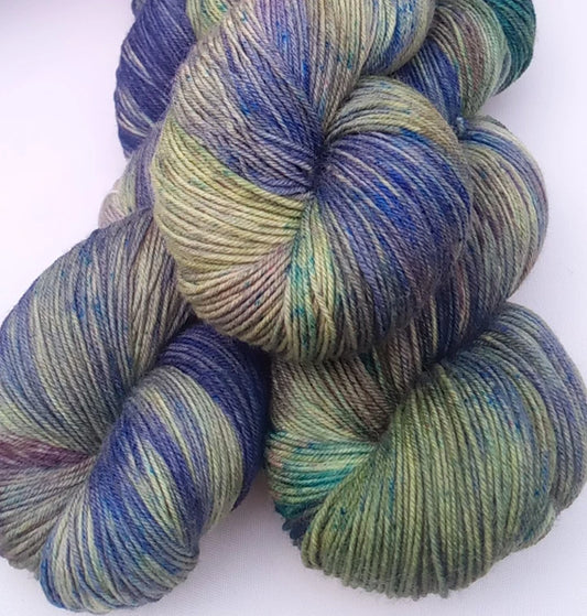 Pre order Lavender Lane  Hand Dyed yarn. Sock, DK, Yak, Alpaca, image 0