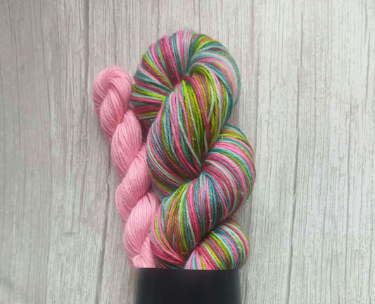  Sugarplum Pickle Pants ~ Self striping ~ Sock set image 0