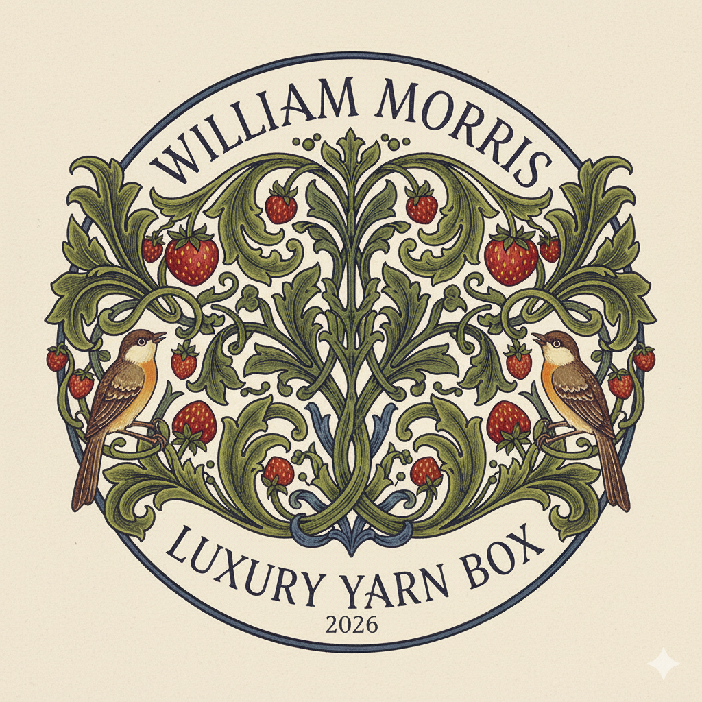 William Morris ~ Luxury yarn box
