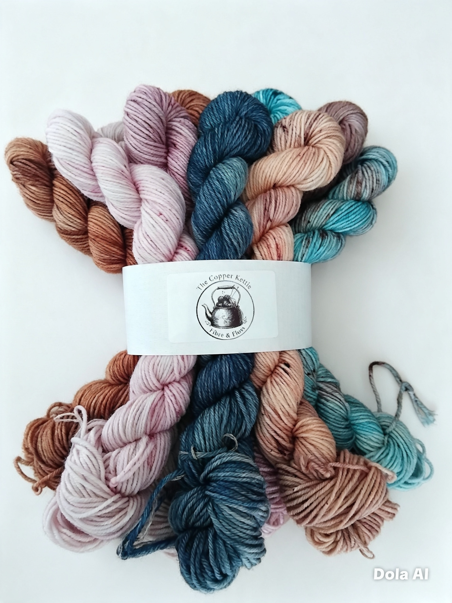 The Copper Kettle Fibre & Floss ~ Signature colourways ~ 10 x 20g mini skeins