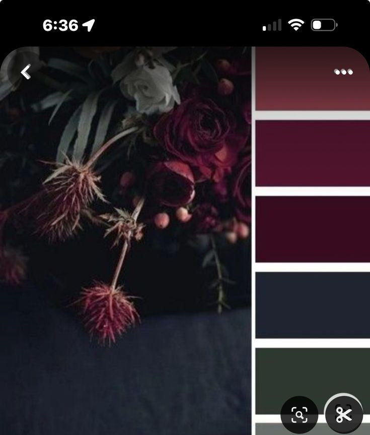Dark ~ Moody ~ Colour palette ~ Cosy Comfort ~ Yarn Box. image 1