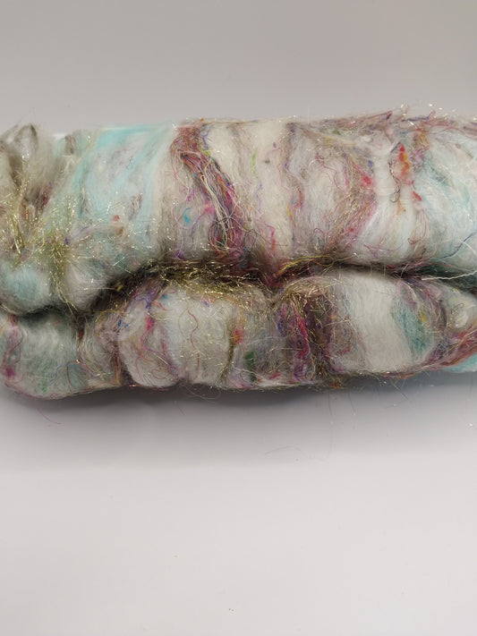 Destash ~ Spinning fibre ~ Batt image 0