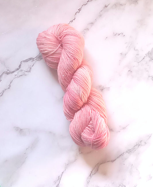 Pre order Sometimes the best cup is chipped Hand Dyed yarn. Sock, DK,  image 0