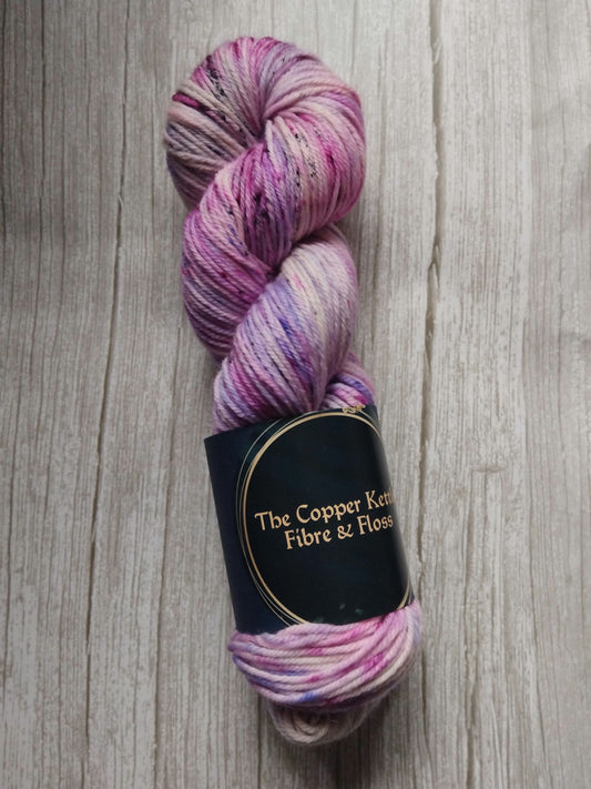  Spring into Summer ~ Orchid ~ Hand dyed yarn ~ 100g skein image 0