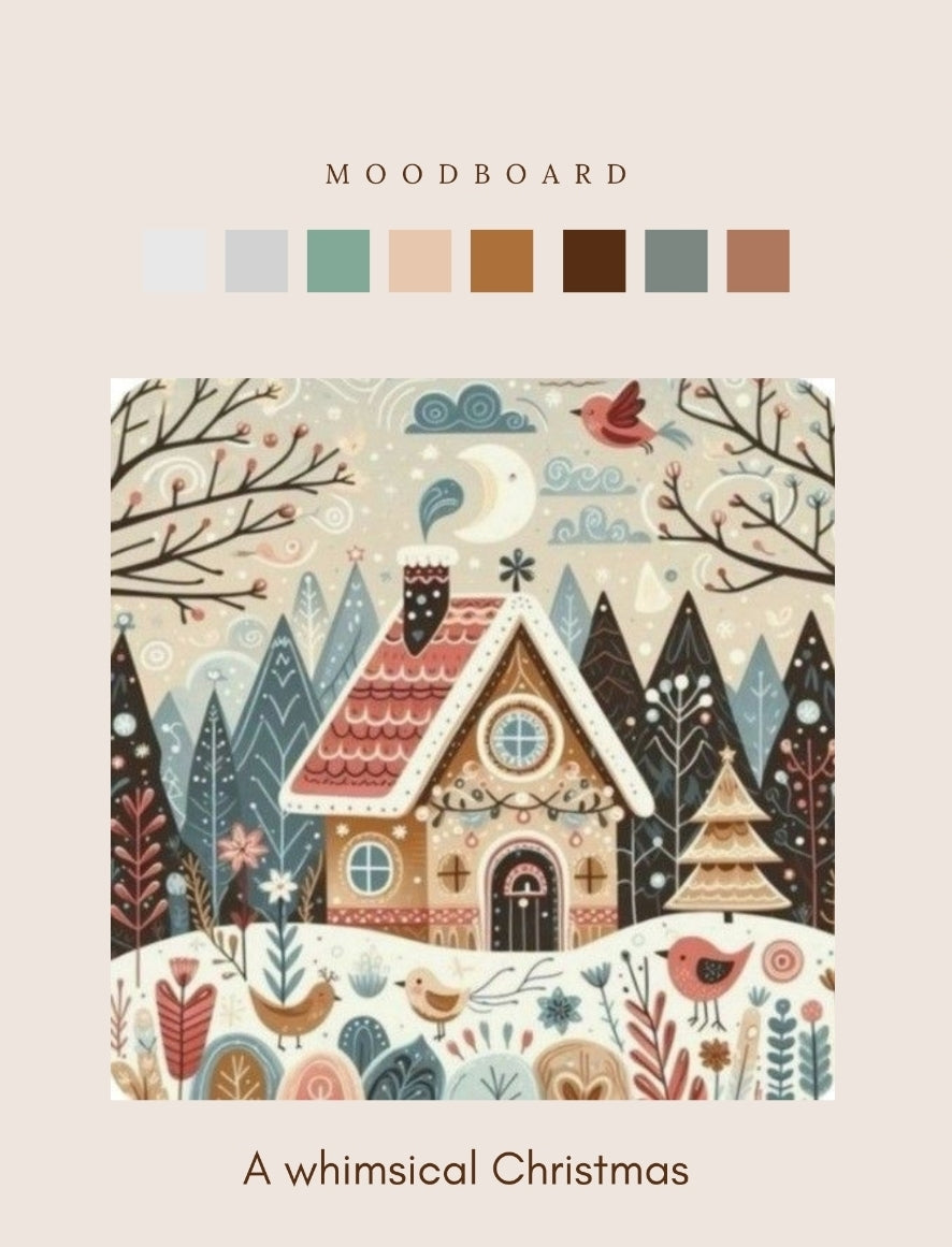 A whimsical Christmas ~ Christmas Eve ~ Yarn box  image 0