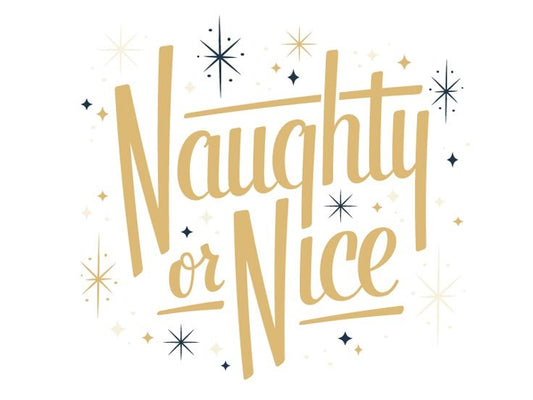  Naughty or Nice ~  Self striping yarn ~ Christmas eve yarn box. image 0